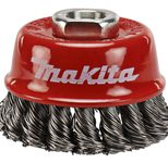 makita Drahtbürste für Winkelschleifer Topfbürste 65mm P-04488