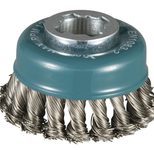 makita Drahtbürste für Winkelschleifer 80mm X-Lock D-73330