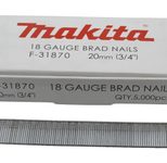 makita Stauchkopfnagel 20mm F-31870, 5000 Stück