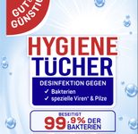 GUT&GÜNSTIG Desinfektionstücher 1-lagig weiß
