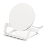 Belkin BoostCharge drahtloser Ladeständer 10 W, weiß