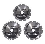 makita Kreissägeblätter-3er Set B-33906 MAKFORCE