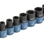 makita Stecknuss-Set 1/4", 8-teilig