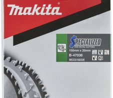 makita Kreissägeblatt B-47036 SPECIALIZED 150x20x32Z