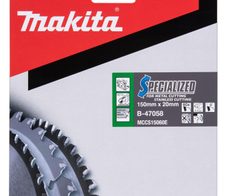 makita Kreissägeblatt B-47058 SPECIALIZED 150x20x60Z