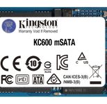 Kingston Technology 1024G SSD KC600 SATA3 mSATA