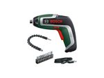 BOSCH Home & Garden IXO 7 Flexi Set Akku-Schrauber-Set 3,6 V, mit 1 Akku