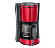 SEVERIN KA 4817 Kaffeemaschine, Fire Red Metallic/Schwarz