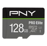 PNY PRO Elite microSD Speicherkarte 128 GB inkl. SD-Adapter