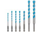 BOSCH Mehrzweckbohrer-Set EXPERT HEX-9 Multi Construction 4-12mm 7-teilig