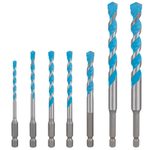 BOSCH Mehrzweckbohrer-Set EXPERT HEX-9 Multi Construction 4-12mm 7-teilig