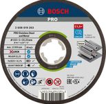 BOSCH PRO Stainless Steel and Metal X-Lock Trennscheibe 115x1,0mm 1 St.