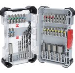 BOSCH Bohrer- und Bit-Set Extra Hard and PRO Wood 35-teilig