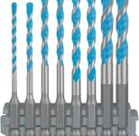 BOSCH Mehrzweckbohrer-Set EXPERT HEX-9 Multi Construction 3-8 mm 8-teilig