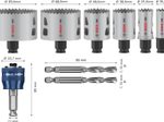BOSCH Lochsägen-Set PRO Multi Material PC Plus 9-teilig