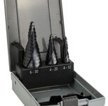 BOSCH Stufenbohrer-Set HSS-AlTiN 3-teilig