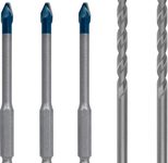 BOSCH Bohrer-Set EXPERT HEX-9 HardCeramic Mixed 5-teilig