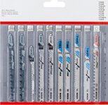 BOSCH Blister All in One Stichsägeblätter-Set 10-teilig