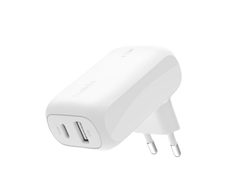 Belkin BoostCharge Ladegerät mit zwei Anschlüssen 42 W, weiß