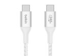 Belkin BoostCharge 2 m USB-C/USB-C Kabel 240 W, weiß