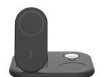 Belkin BoostCharge 3-in-1-Ladestation mit Qi2 (15 W) schwarz