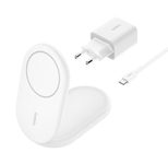 Belkin BoostCharge Ladestation mit Qi2 (15 W) weiß