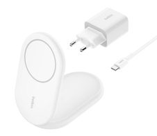 Belkin BoostCharge Ladestation mit Qi2 (15 W) weiß