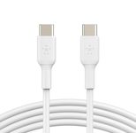 Belkin BoostCharge 1 m USB-C/USB-A Kabel, weiß (2er Pack)