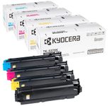 Kyocera Original TK-5370 Toner - 4er Multipack cyan, magenta, gelb, schwarz