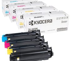 Kyocera Original TK-5370 Toner - 4er Multipack cyan, magenta, gelb, schwarz