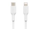 Belkin BoostCharge 2 m USB-C/Lighting Kabel, weiß