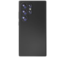 4smarts Silikon Case Cupertino für Samsung Galaxy S24 Ultra. schwarz