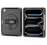 4smarts Rugged Case Grip für Apple iPad Pro 13" (M4, 2024)