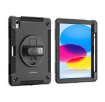 4smarts Rugged Case Grip für Apple iPad (10.Gen.) schwarz