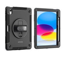 4smarts Rugged Case Grip für Apple iPad (10.Gen.) schwarz