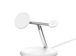 Belkin BoostCharge Pro kabellose magnetische 3-in-1 Ladestation mit Qi2 (15 W), weiß
