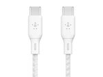 Belkin BoostCharge 2 m USB-C/USB-C Kabel (100 W), weiß