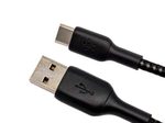 Belkin BoostCharge 2 m geflochtenes USB-C/USB-A Kabel, schwarz