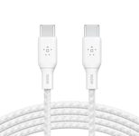 Belkin BoostCharge 3 m USB-C/USB-C Kabel (100 W), weiß