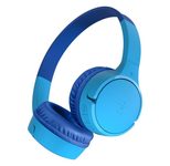 Belkin SoundForm Mini kabelloser On-Ear-Kopfhörer für Kinder, blau