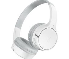 Belkin SoundForm Mini kabelloser On-Ear-Kopfhörer für Kinder, weiß