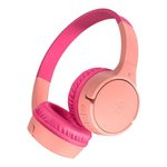 Belkin SoundForm Mini kabelloser On-Ear-Kopfhörer für Kinder, rosa