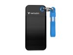 Verbatim Pocket SSD - 2 TB, Schwarz, Blau