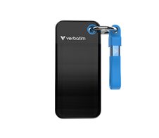 Verbatim Pocket SSD - 2 TB, Schwarz, Blau