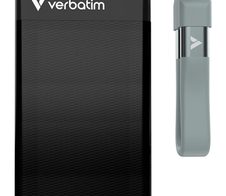 Verbatim Pocket SSD - 1 TB, Schwarz, Grau