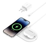 Belkin BoostCharge Pro kabellose magnetische 2-in-1-Ladestation mit Qi2 (15 W)
