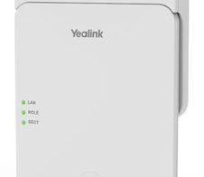 Yealink W75 Mini MC - Basisstation für schnurloses VoIP-Telefon mit Rufnummernanzeige/Anklopffunktion