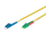 Digitus LWL Patchkabel, Duplex, LC (APC) zu LC (PC) SM OS2 09/125 µ, 2 m