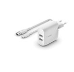 Belkin BoostCharge 24 W USB-A Ladegerät mit zwei Anschlüssen