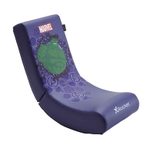 X Rocker Marvel™ Hulk Floor Rocker Gaming-Bodensessel für Kinder & Jugendliche - lila